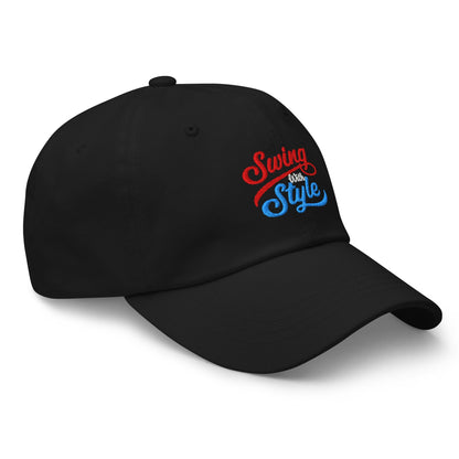 Swing With Style Fun Embroidered Golf Cap - Funny Golf Tee by Swing Epic