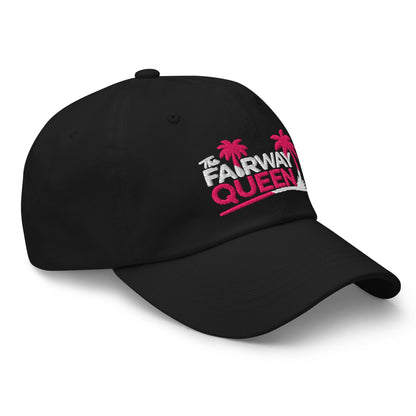 The Fairway Queen Embroidered Golf Cap - Funny Golf Tee by Swing Epic