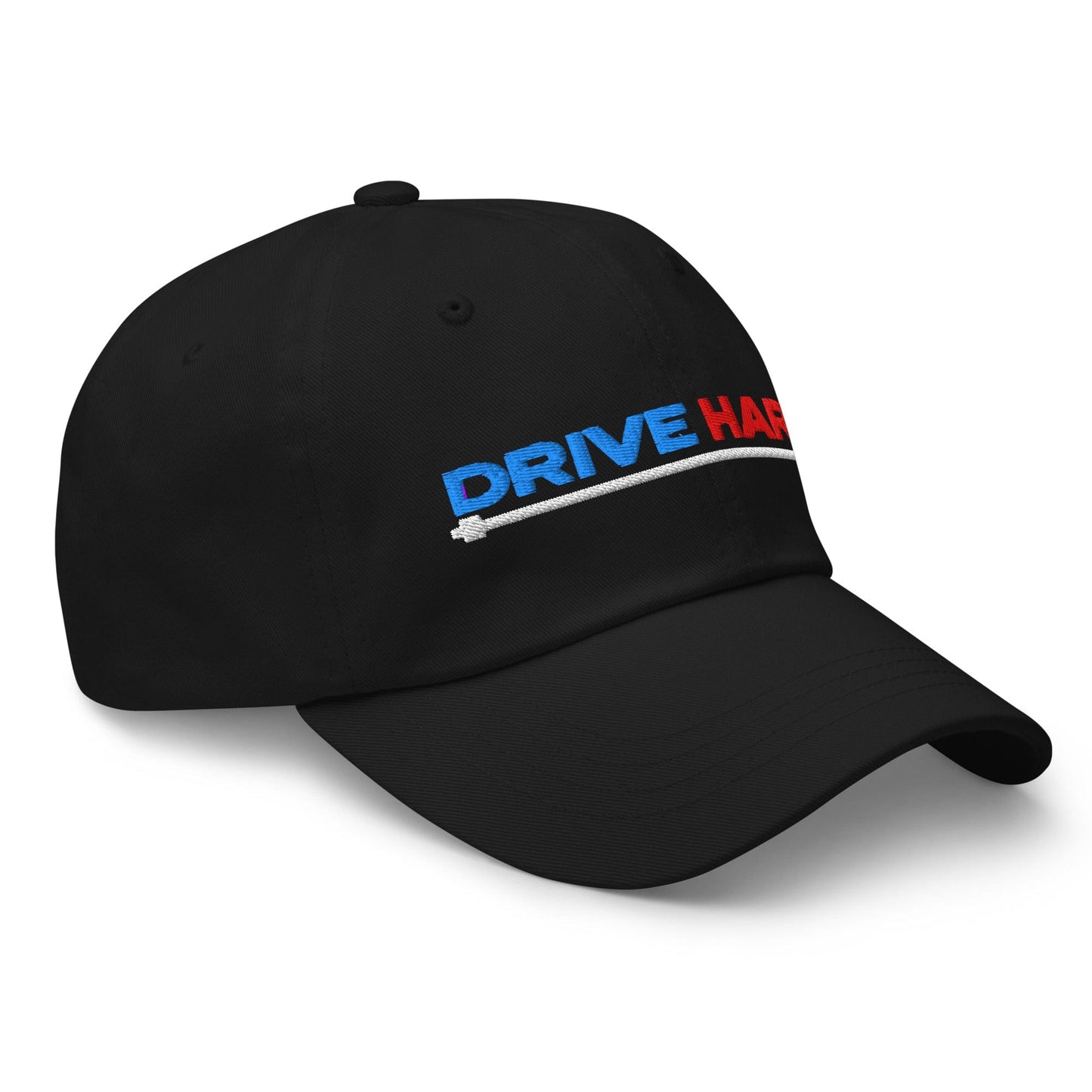 Drive Hard Embroidered Golf Cap - Funny Golf Tee by Swing Epic