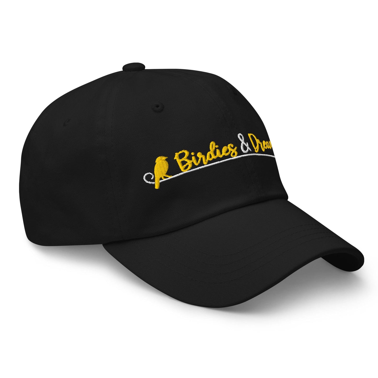 Birdies & Dreams Embroidered Golf Cap - Funny Golf Tee by Swing Epic