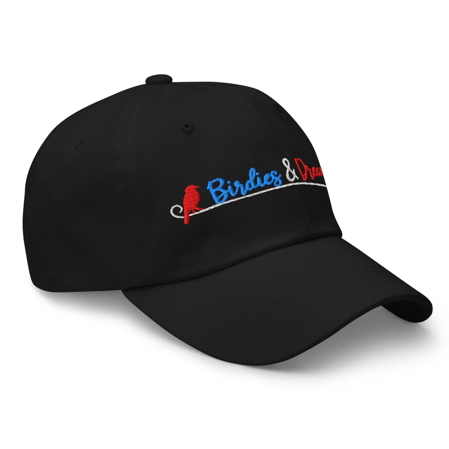 Birdies & Dreams Embroidered Golf Cap - Funny Golf Tee by Swing Epic