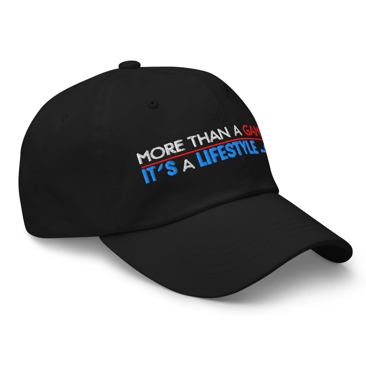 More Than a Game It's a Lifestyle Embroidered Golf Cap - Funny Golf Tee by Swing Epic
