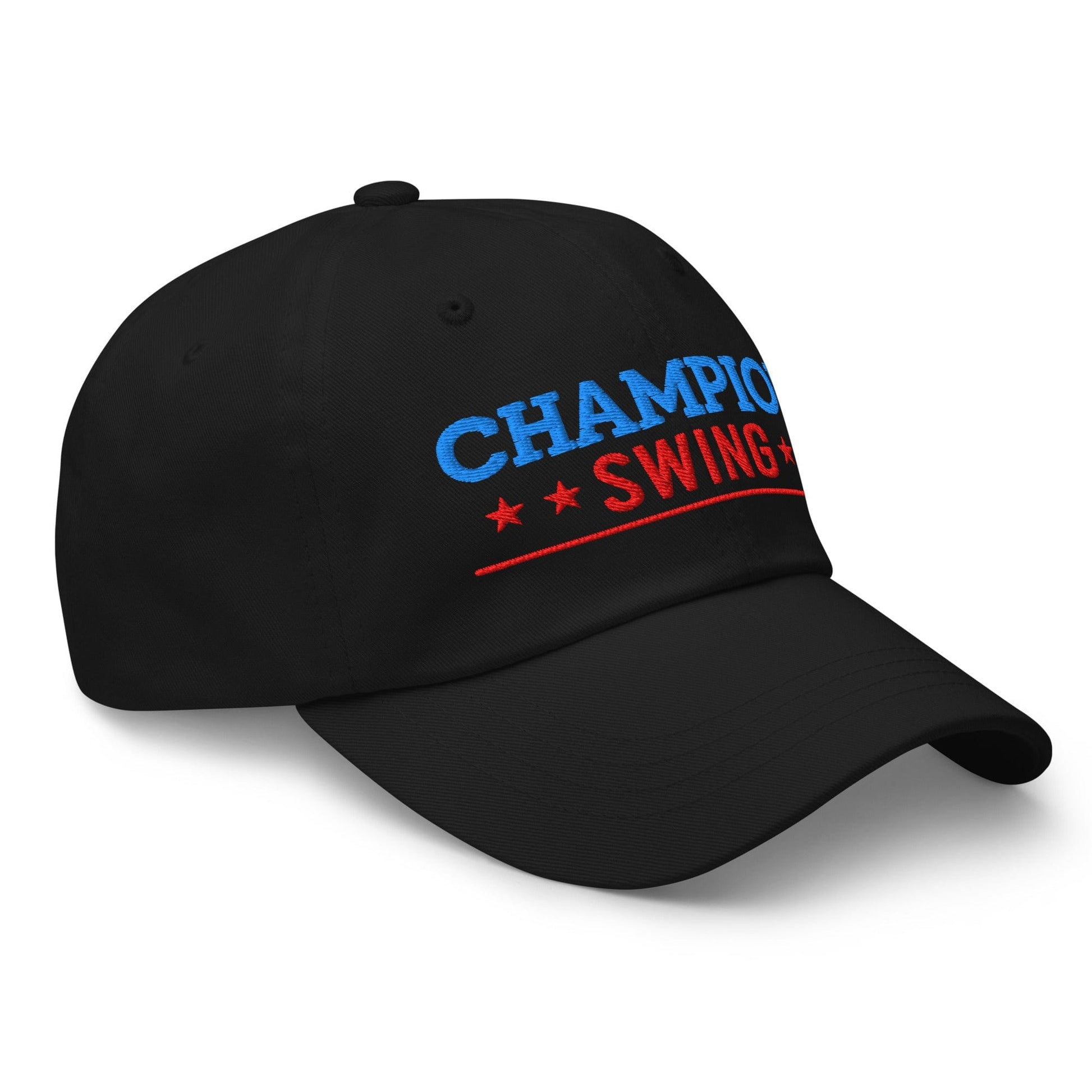 Champion Swing Star-Studded Fun Embroidered Golf Cap - Funny Golf Tee by Swing Epic