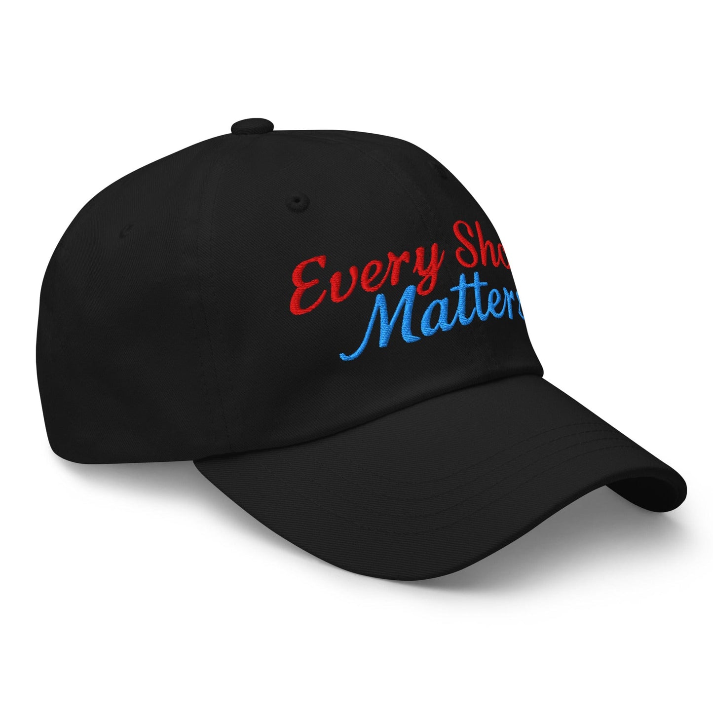 Every Shot Matters Fun Embroidered Golf Cap - Funny Golf Tee by Swing Epic