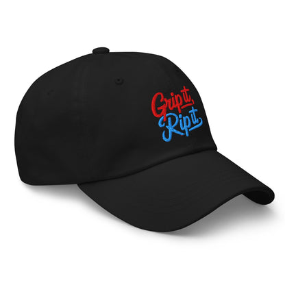 Grip it Rip it Quirky Fun Embroidered Golf Cap - Funny Golf Tee by Swing Epic