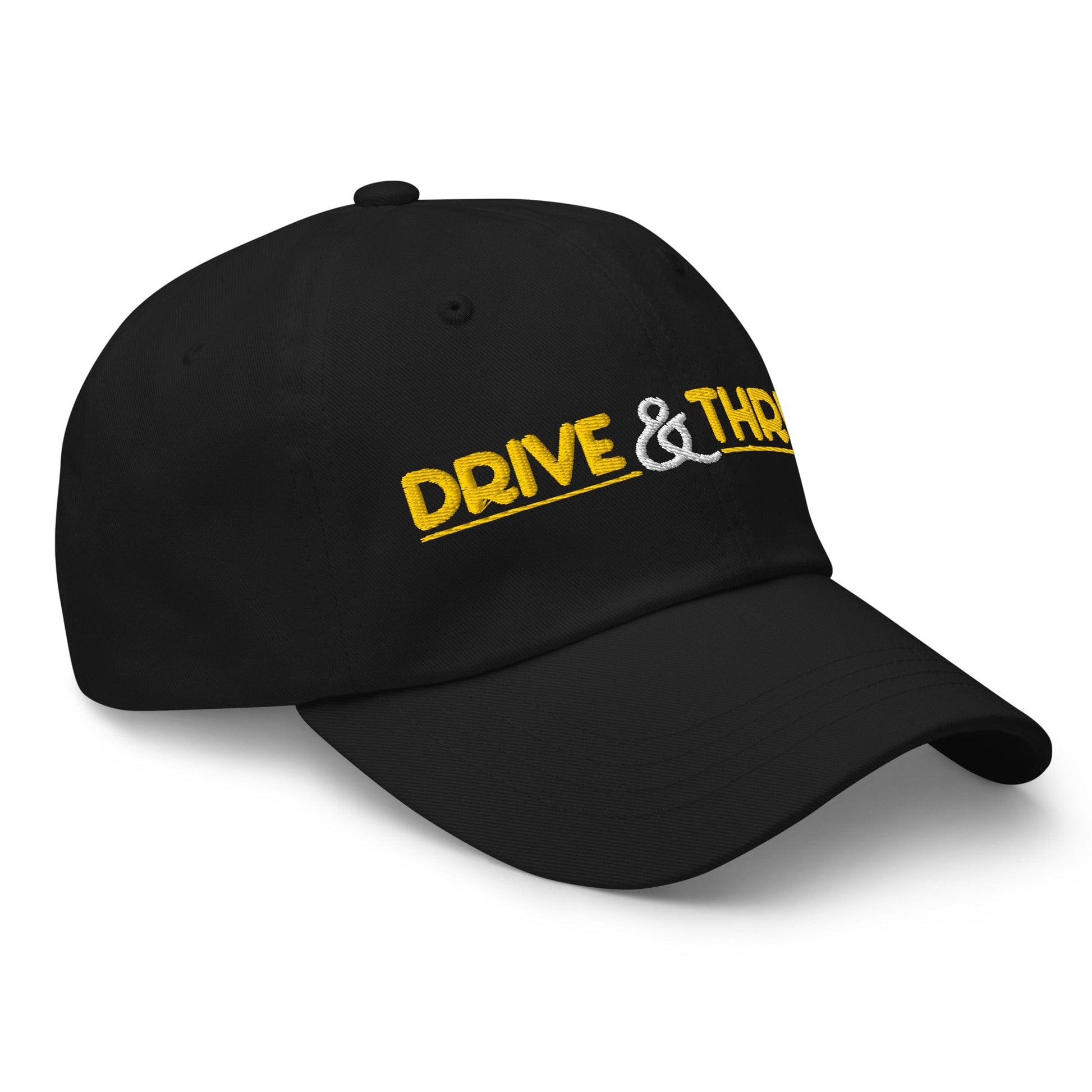 Drive & Thrive Embroidered Golf Cap - Funny Golf Tee by Swing Epic
