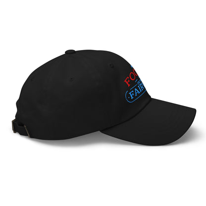 Focus on the Fairway Flag Embroidered Golf Cap - Funny Golf Tee by Swing Epic