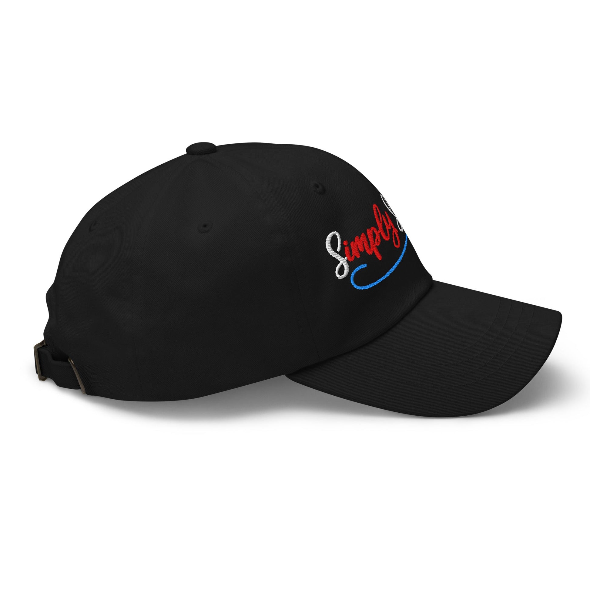 Simply Swinging Quirky Fun Embroidered Golf Cap - Funny Golf Tee by Swing Epic