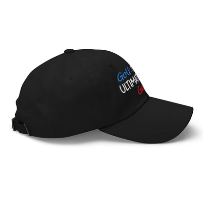 Golf: The Ultimate Mind Game Embroidered Golf Cap - Funny Golf Tee by Swing Epic