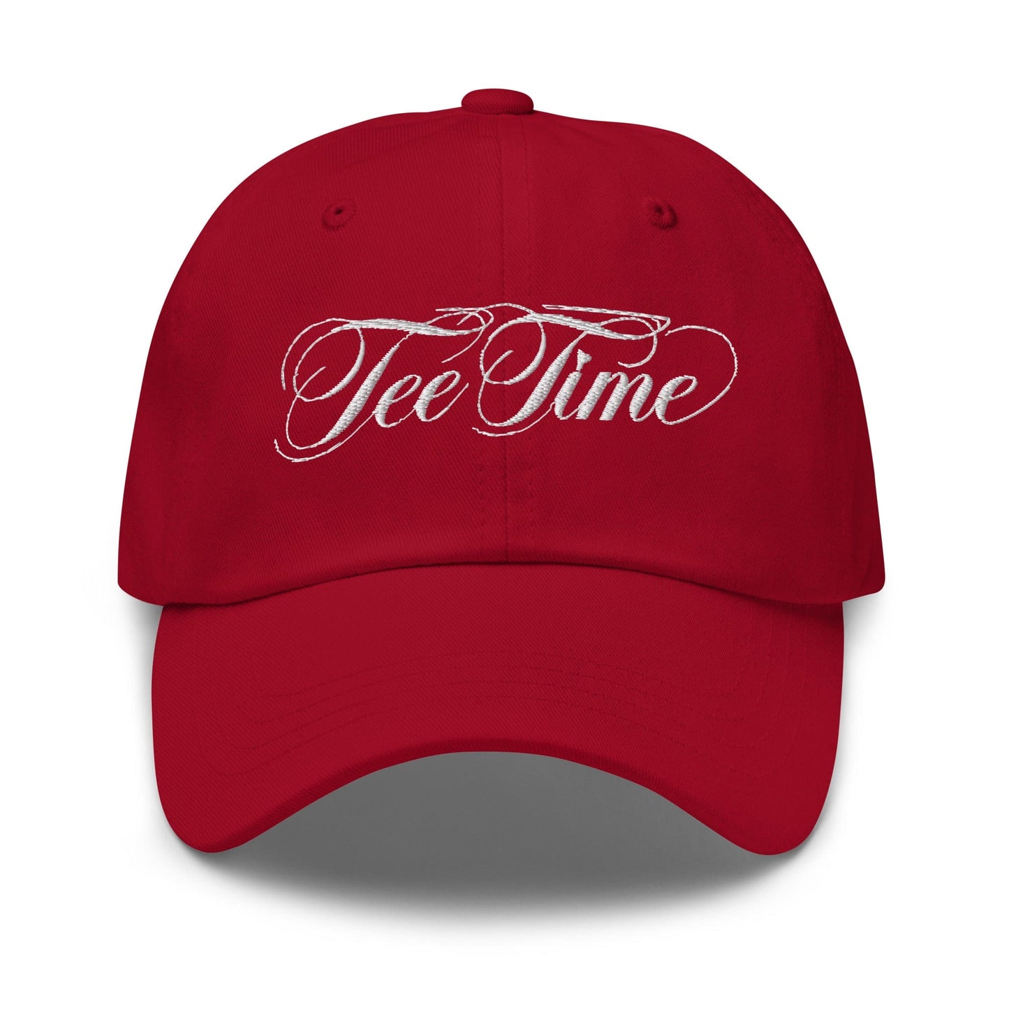 Tee Time Engaging Fun Embroidered Golf Cap - Funny Golf Tee by Swing Epic