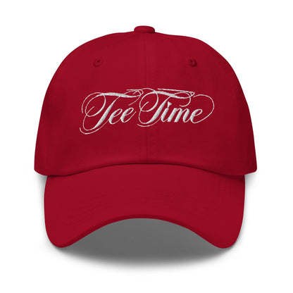Tee Time Engaging Fun Embroidered Golf Cap - Funny Golf Tee by Swing Epic