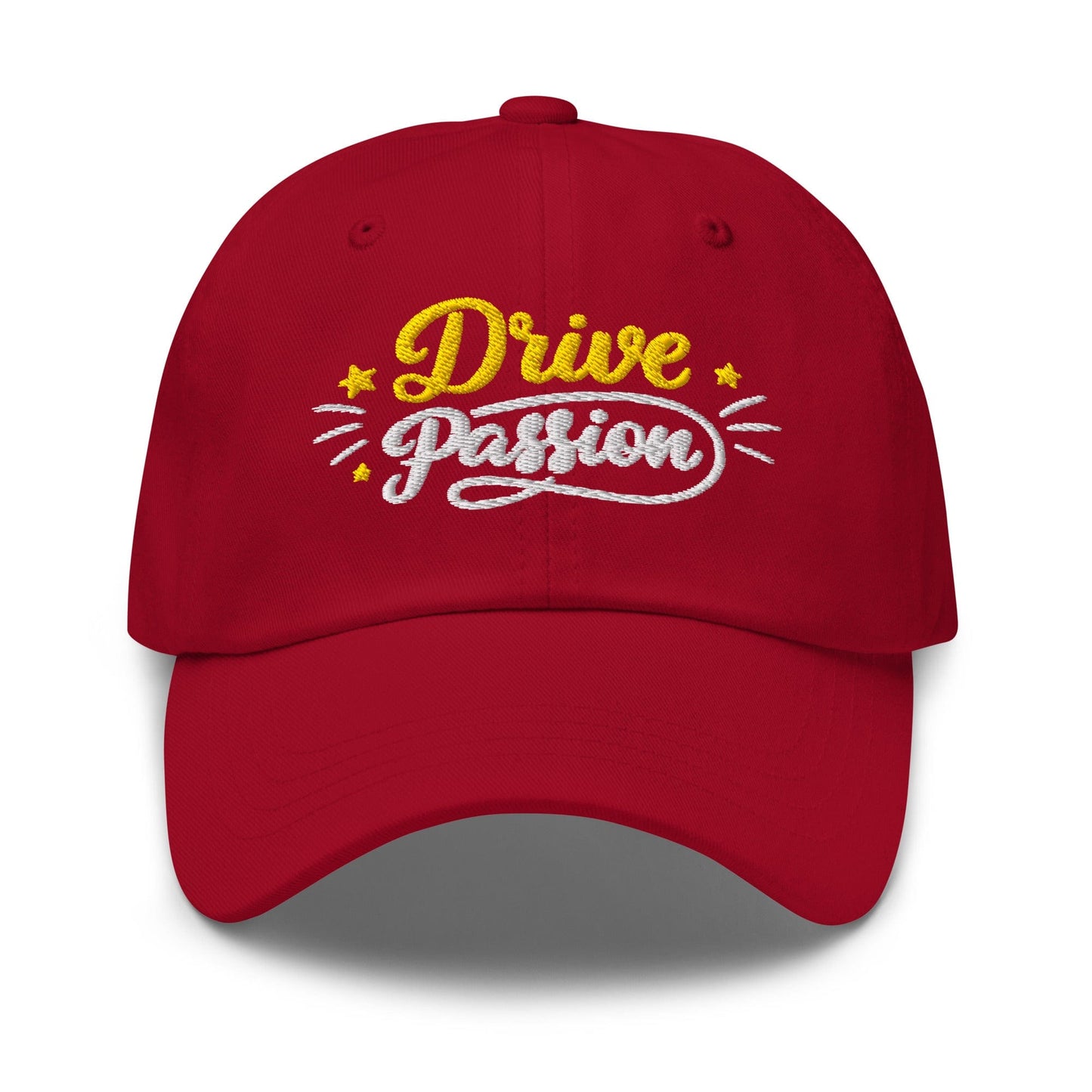 Drive Passion Stars Charming Stylish Embroidered Golf Cap - Funny Golf Tee by Swing Epic