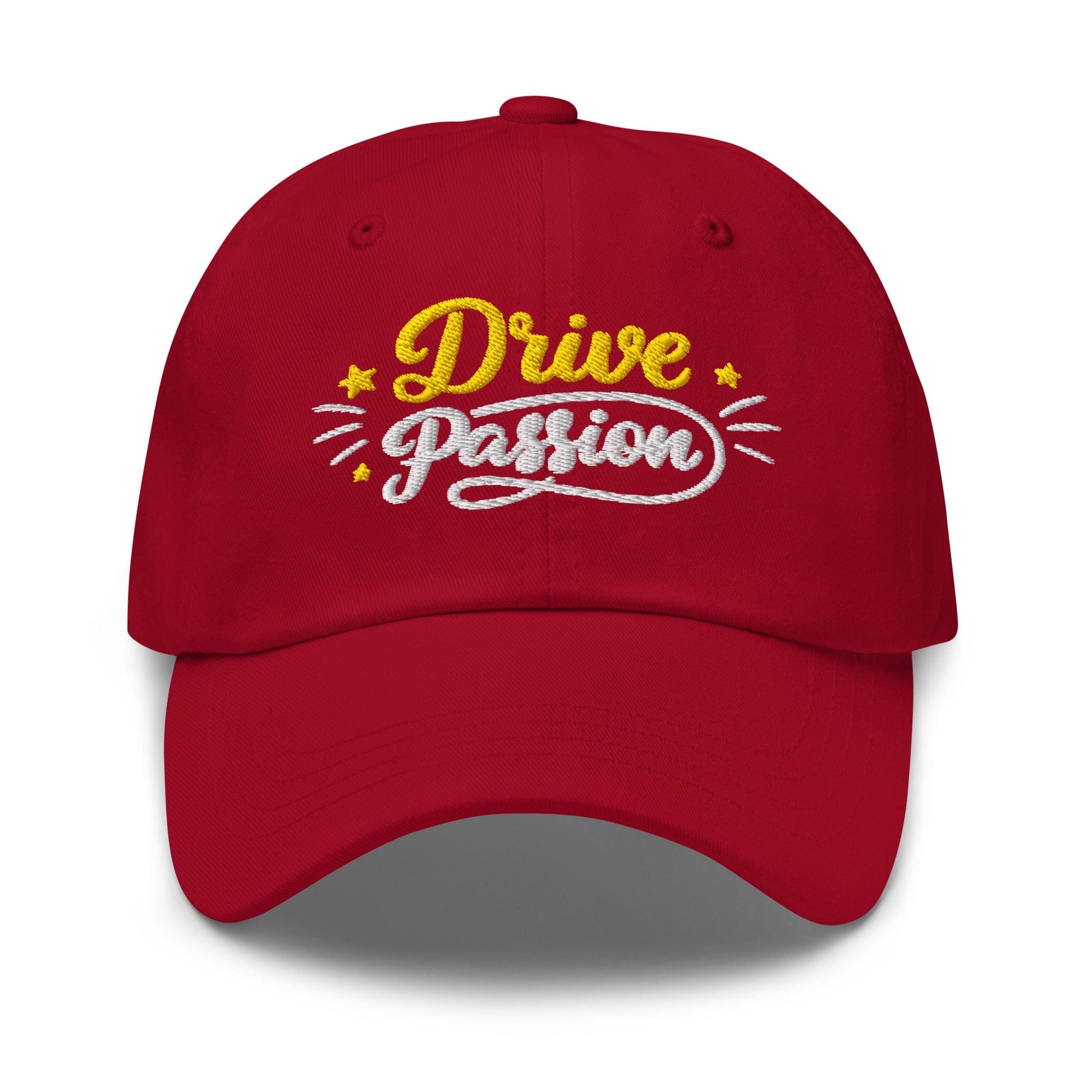 Drive Passion Stars Charming Stylish Embroidered Golf Cap - Funny Golf Tee by Swing Epic