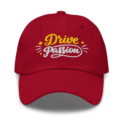 Drive Passion Stars Charming Stylish Embroidered Golf Cap - Funny Golf Tee by Swing Epic