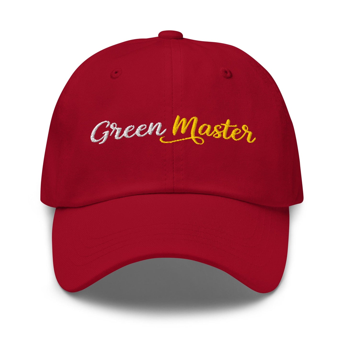 Green Master Embroidered Golf Cap - Funny Golf Tee by Swing Epic