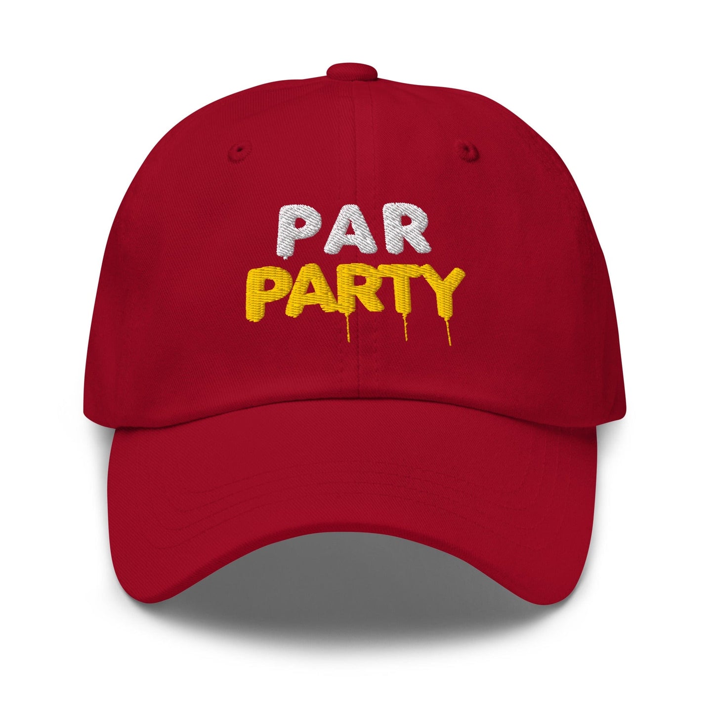 Par Party Fun Embroidered Golf Cap - Funny Golf Tee by Swing Epic