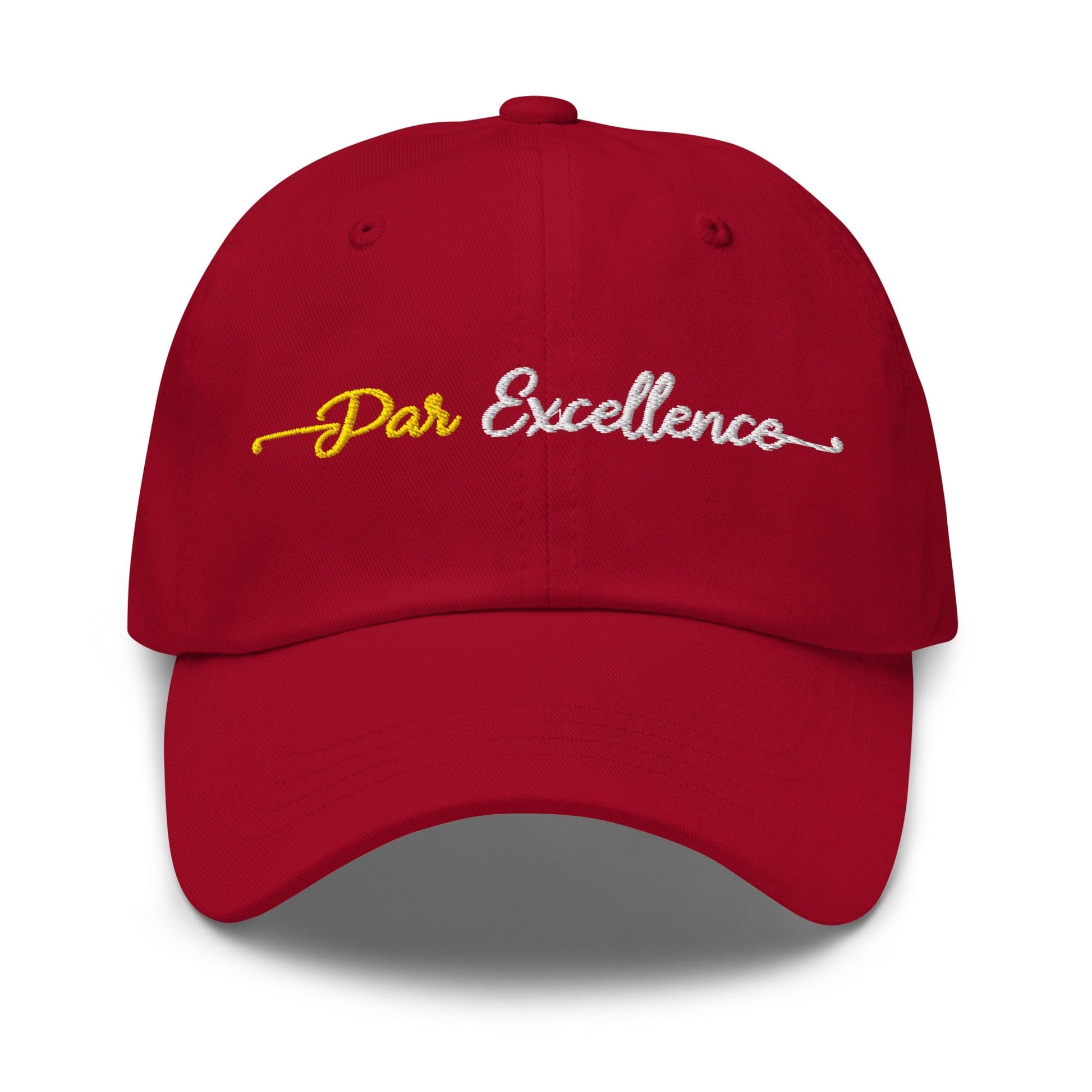 Par Excellence Embroidered Golf Cap - Funny Golf Tee by Swing Epic