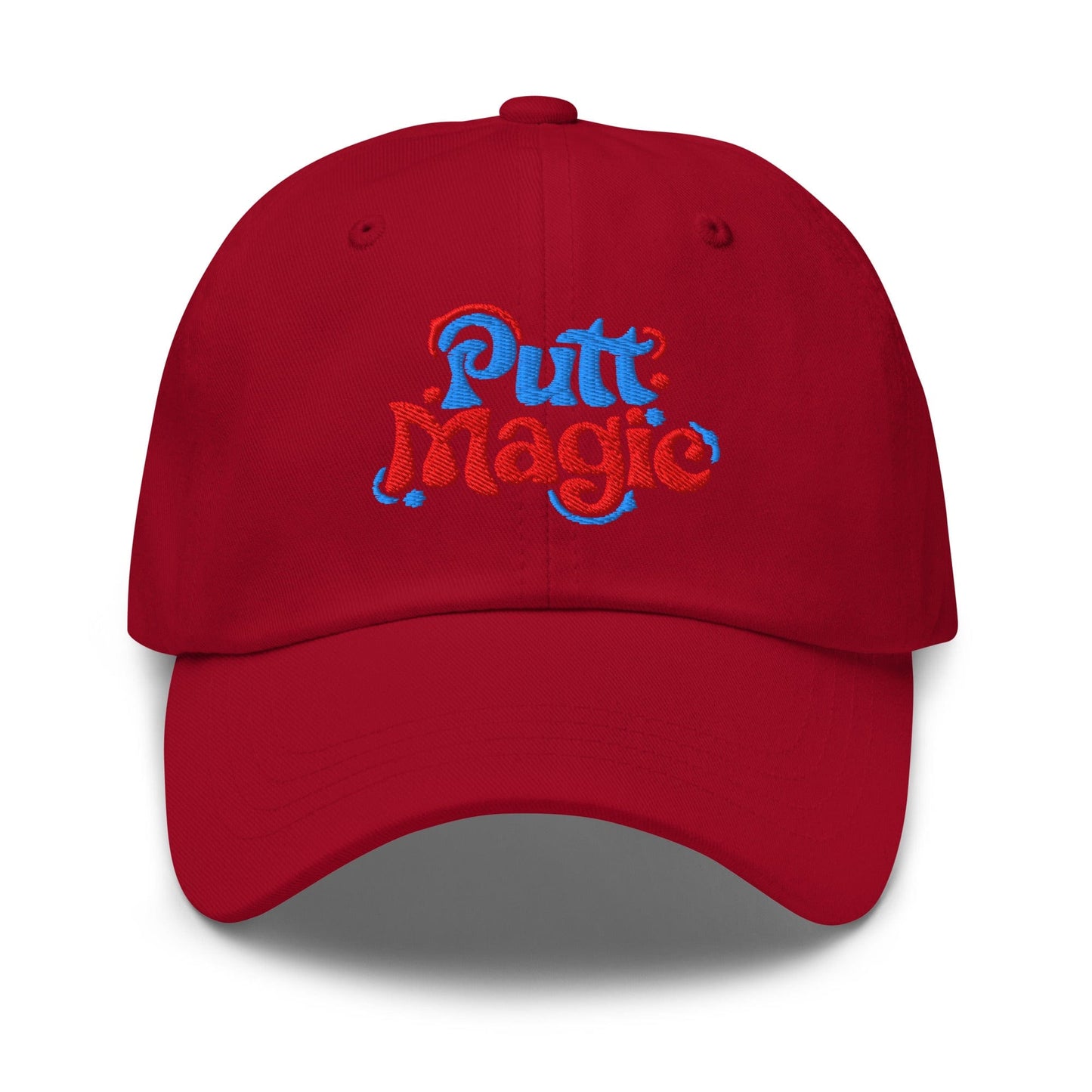 Putt Magic Quirky Embroidered Golf Cap - Funny Golf Tee by Swing Epic