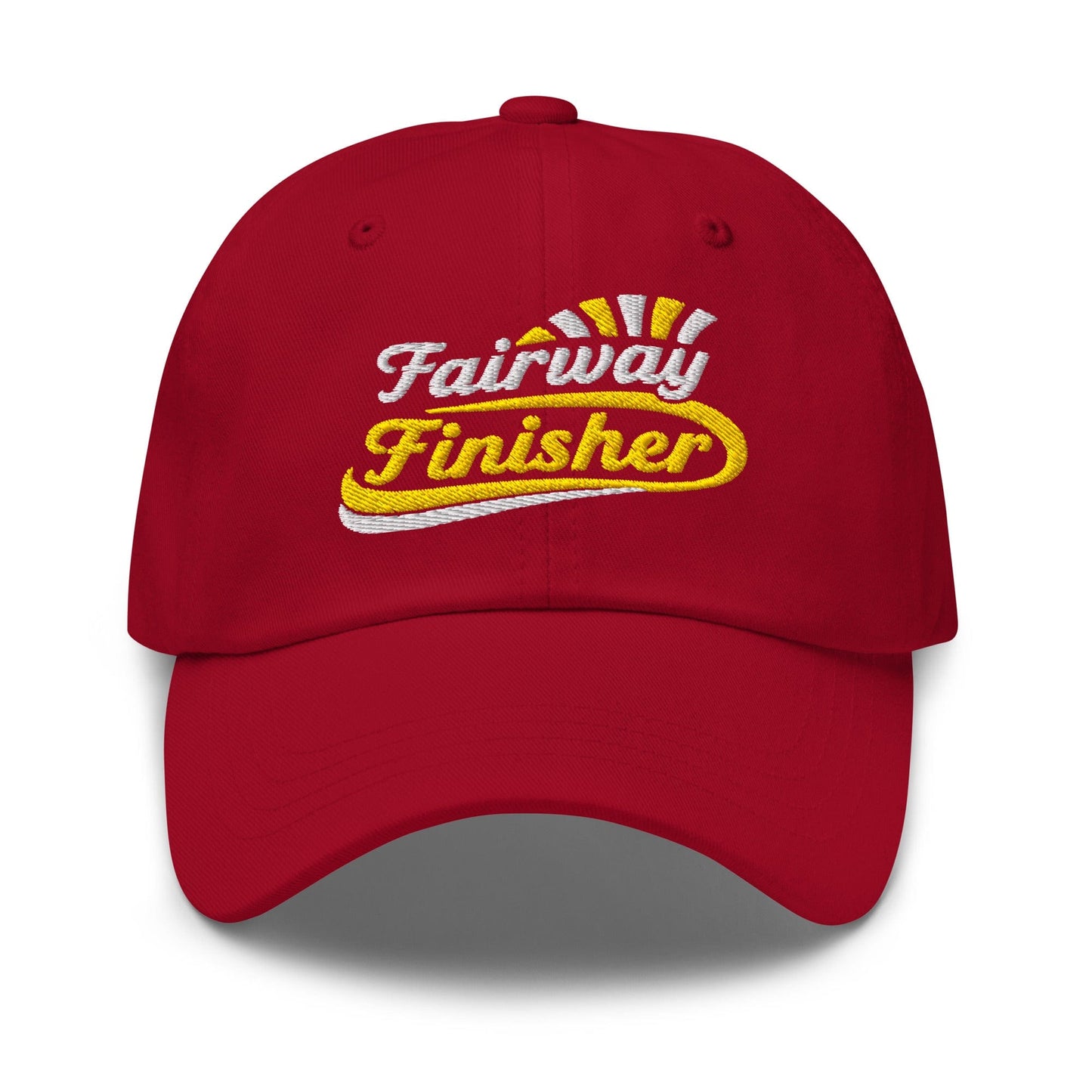 Fairway Finisher Embroidered Golf Cap - Funny Golf Tee by Swing Epic