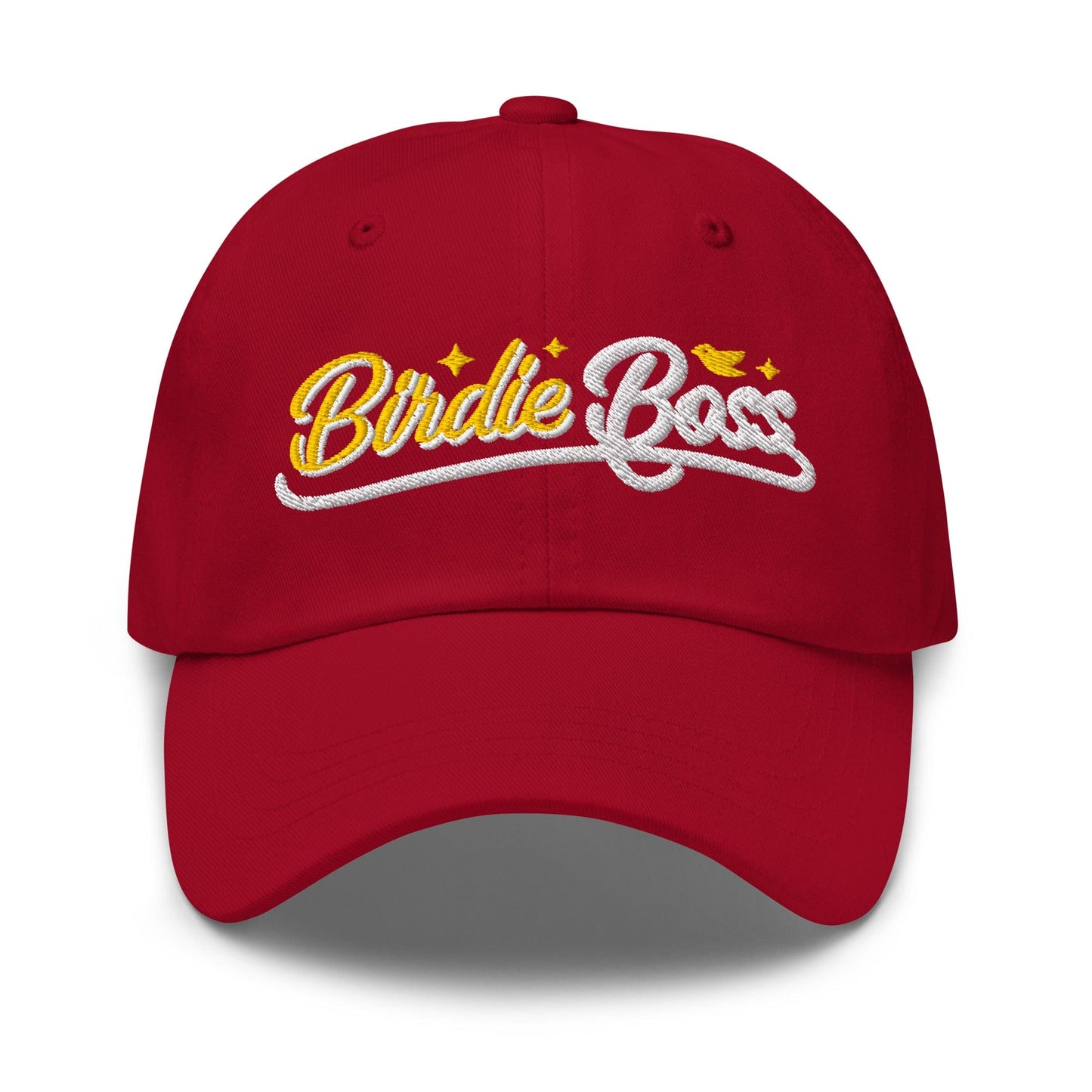 Birdie Boss Embroidered Golf Cap - Funny Golf Tee by Swing Epic