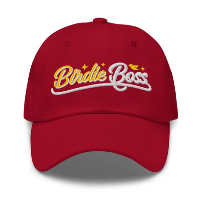Birdie Boss Embroidered Golf Cap - Funny Golf Tee by Swing Epic
