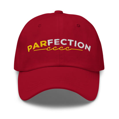 Parfection Fun Embroidered Golf Cap - Funny Golf Tee by Swing Epic