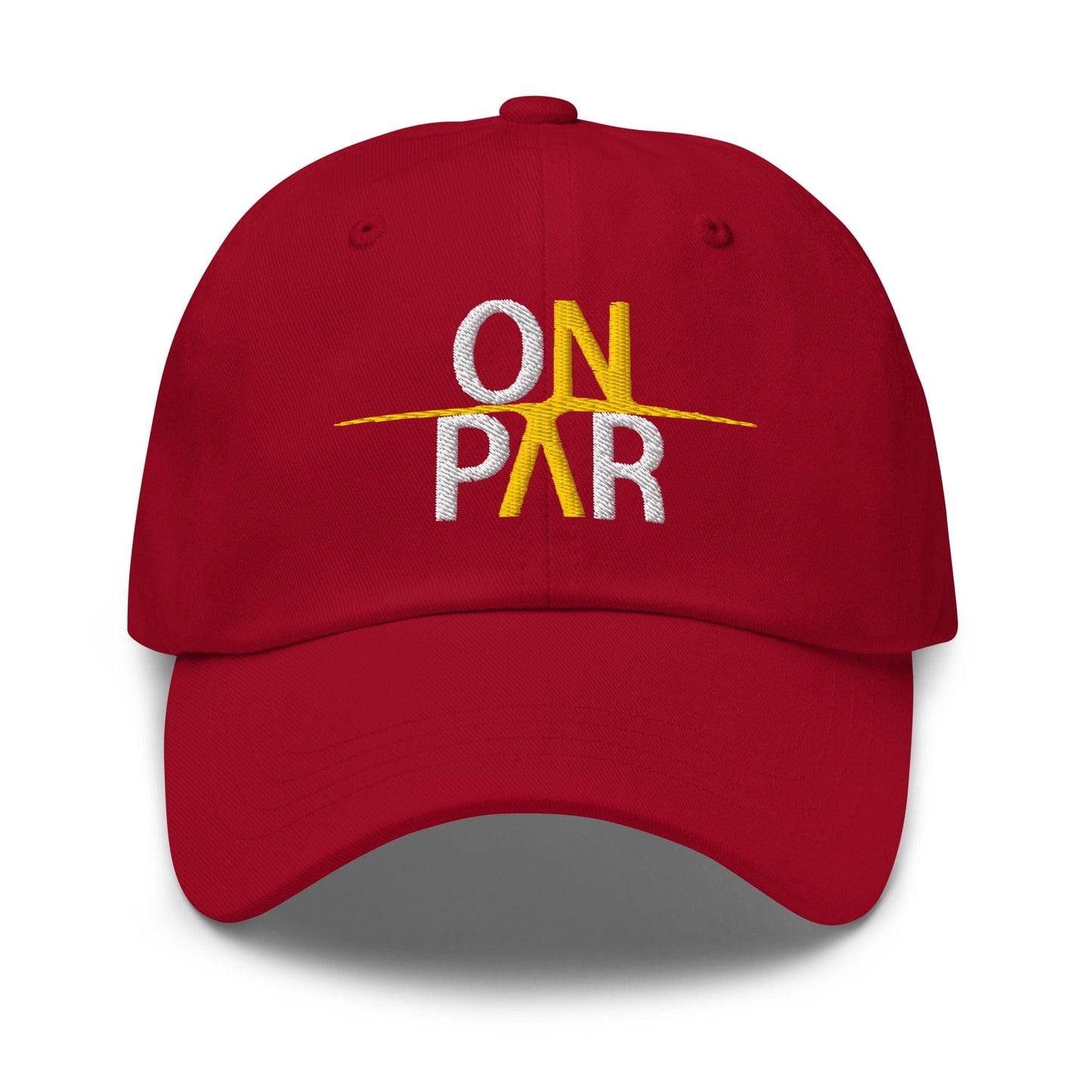 On Par Fun Embroidered Golf Cap - Funny Golf Tee by Swing Epic