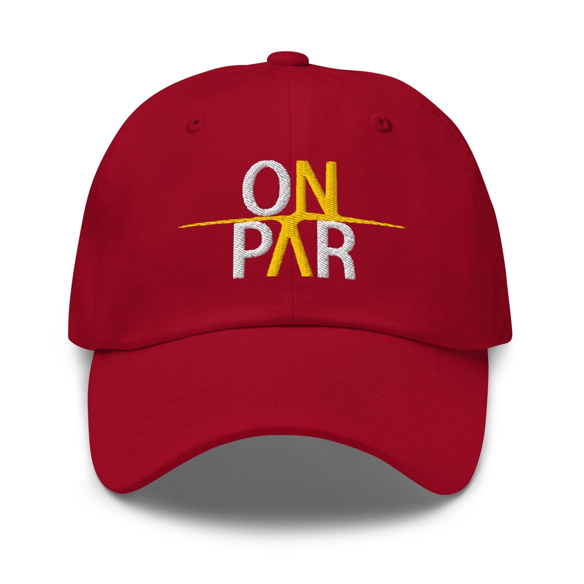 On Par Fun Embroidered Golf Cap - Funny Golf Tee by Swing Epic
