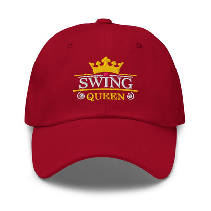 Swing Queen Embroidered Golf Cap - Funny Golf Tee by Swing Epic