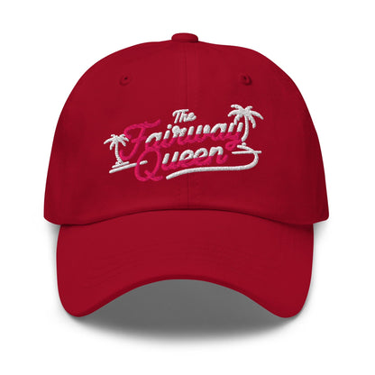 The Fairway Queen Embroidered Golf Cap - Funny Golf Tee by Swing Epic