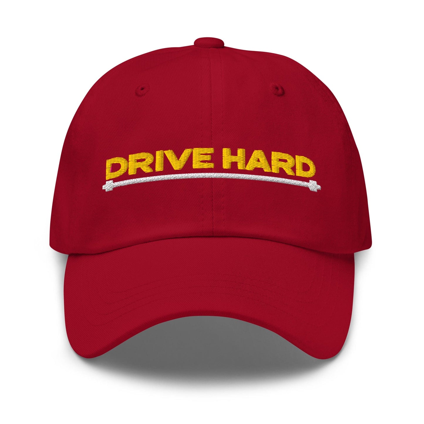 Drive Hard Embroidered Golf Cap - Funny Golf Tee by Swing Epic