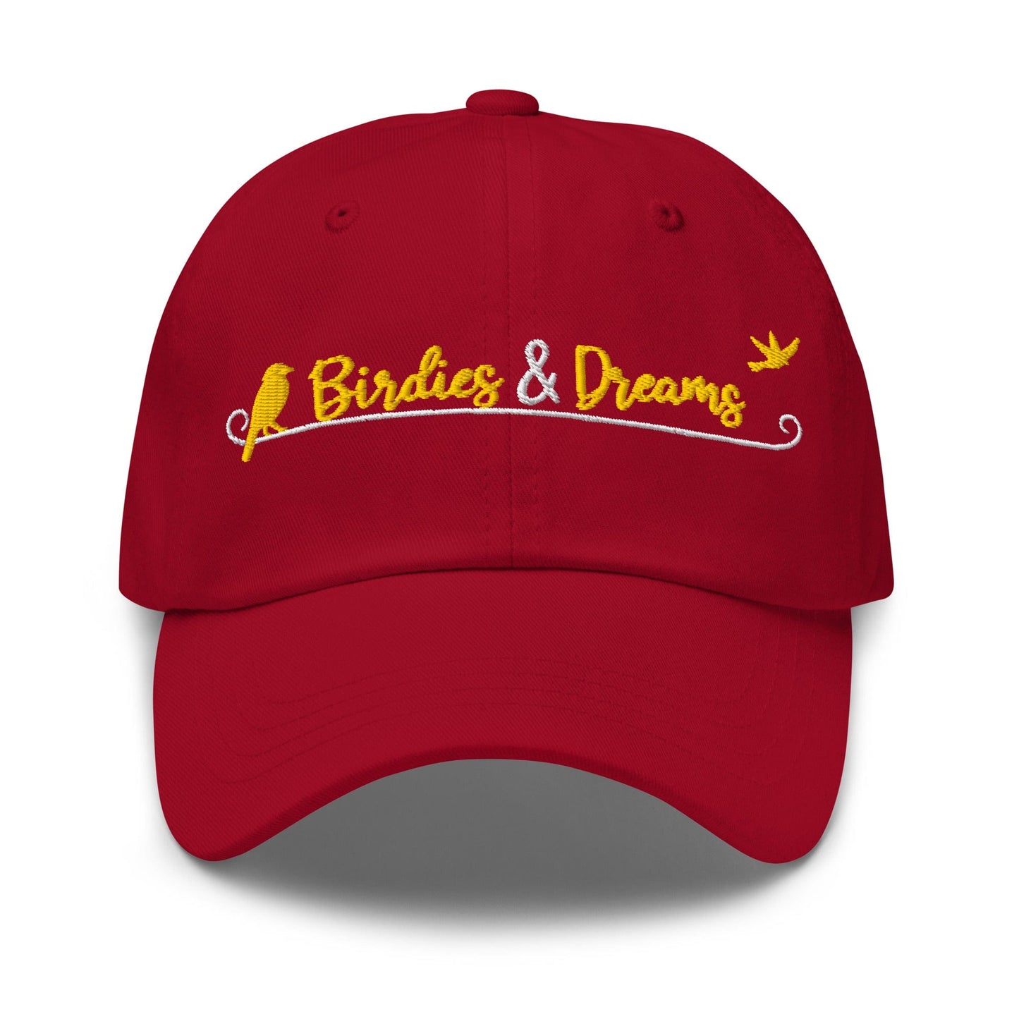 Birdies & Dreams Embroidered Golf Cap - Funny Golf Tee by Swing Epic