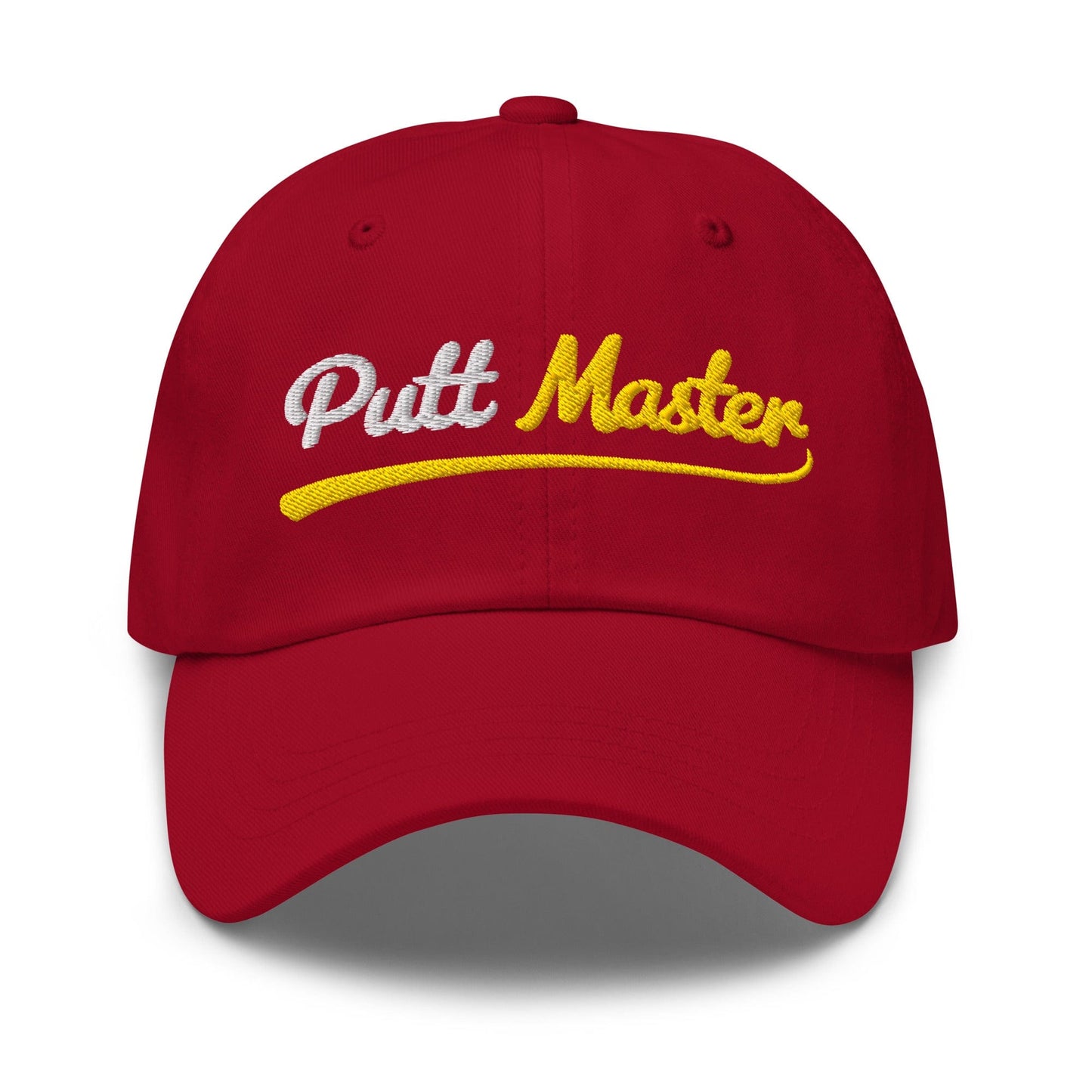 Putt Master Ultimate Embroidered Golf Cap - Funny Golf Tee by Swing Epic