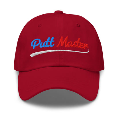 Putt Master Embroidered Golf Cap - Funny Golf Tee by Swing Epic