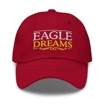 Eagle Dreams Fun Embroidered Golf Cap - Funny Golf Tee by Swing Epic