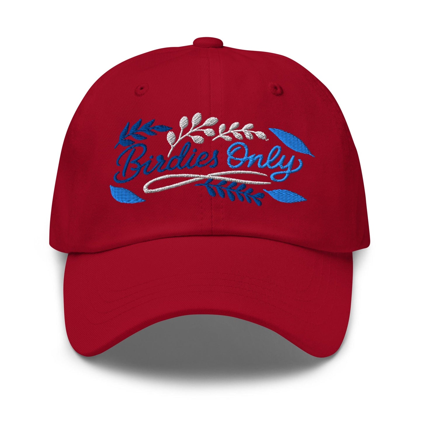 Birdies Only Fun Spirit Design Embroidered Golf Cap - Funny Golf Tee by Swing Epic