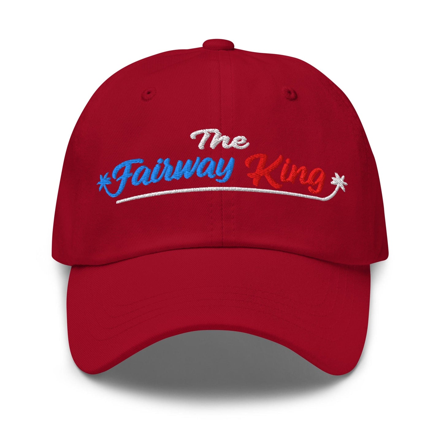 The Fairway King Embroidered Golf Cap - Funny Golf Tee by Swing Epic