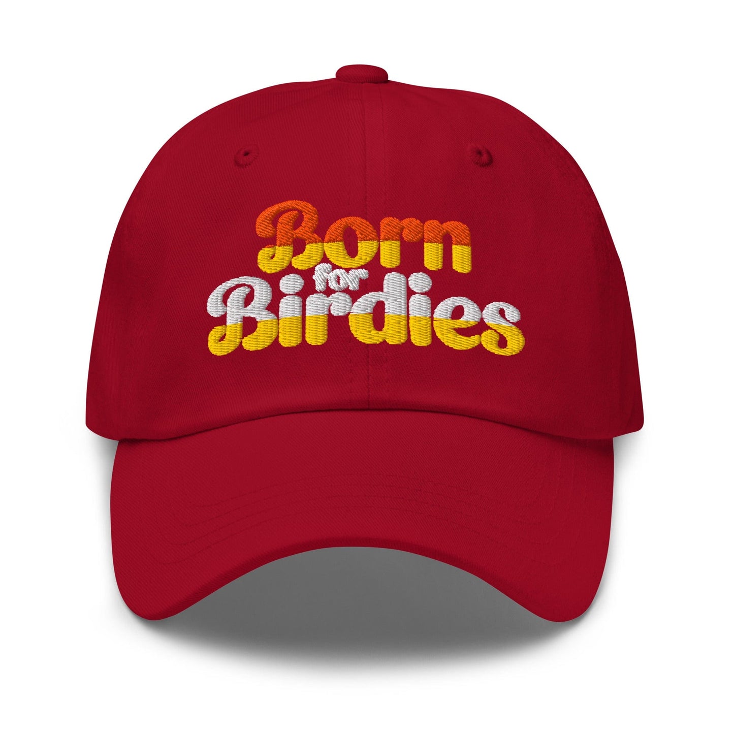 Born for Birdies Fun Sporty Embroidered Golf Cap - Funny Golf Tee by Swing Epic