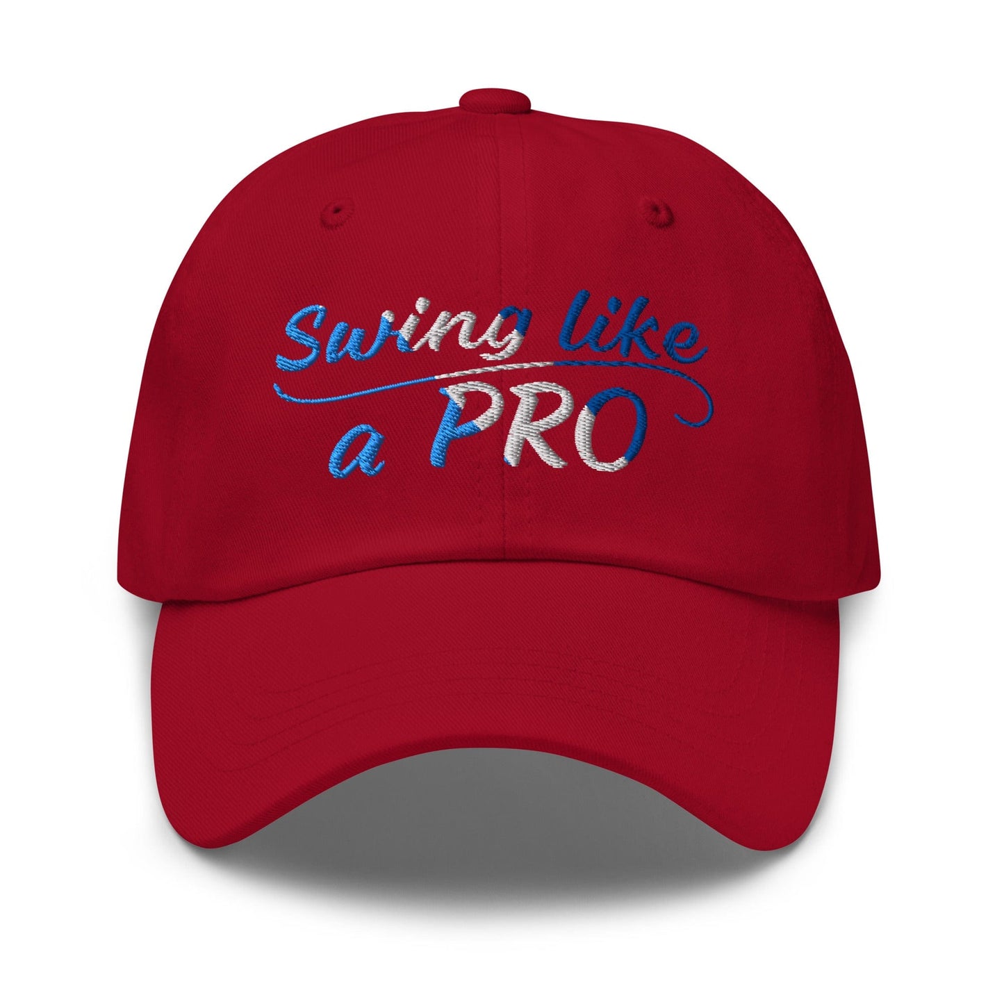Swing Like A Pro Embroidered Golf Cap - Funny Golf Tee by Swing Epic