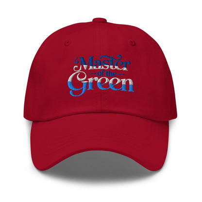Master of the Green Engaging Embroidered Golf Cap - Funny Golf Tee by Swing Epic