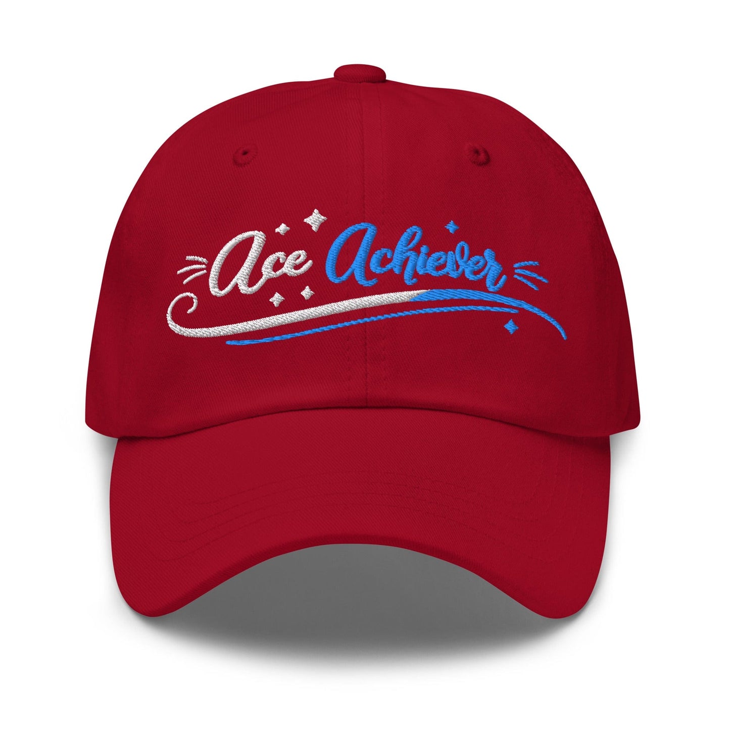 Ace Achiever Sparkle Magic Swirl Embroidered Golf Cap - Funny Golf Tee by Swing Epic