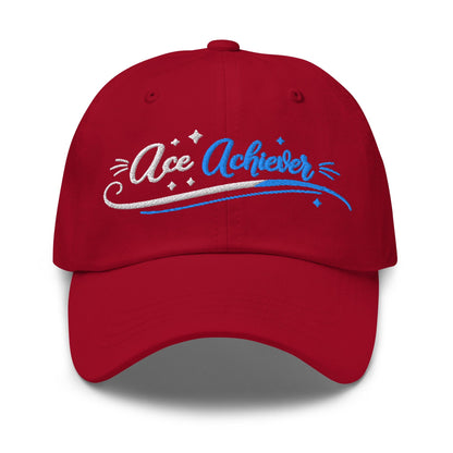 Ace Achiever Sparkle Magic Swirl Embroidered Golf Cap - Funny Golf Tee by Swing Epic