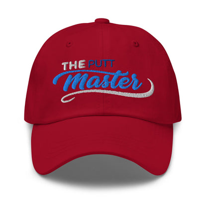 The Putt Master Sparkling Design Embroidered Golf Cap - Funny Golf Tee by Swing Epic