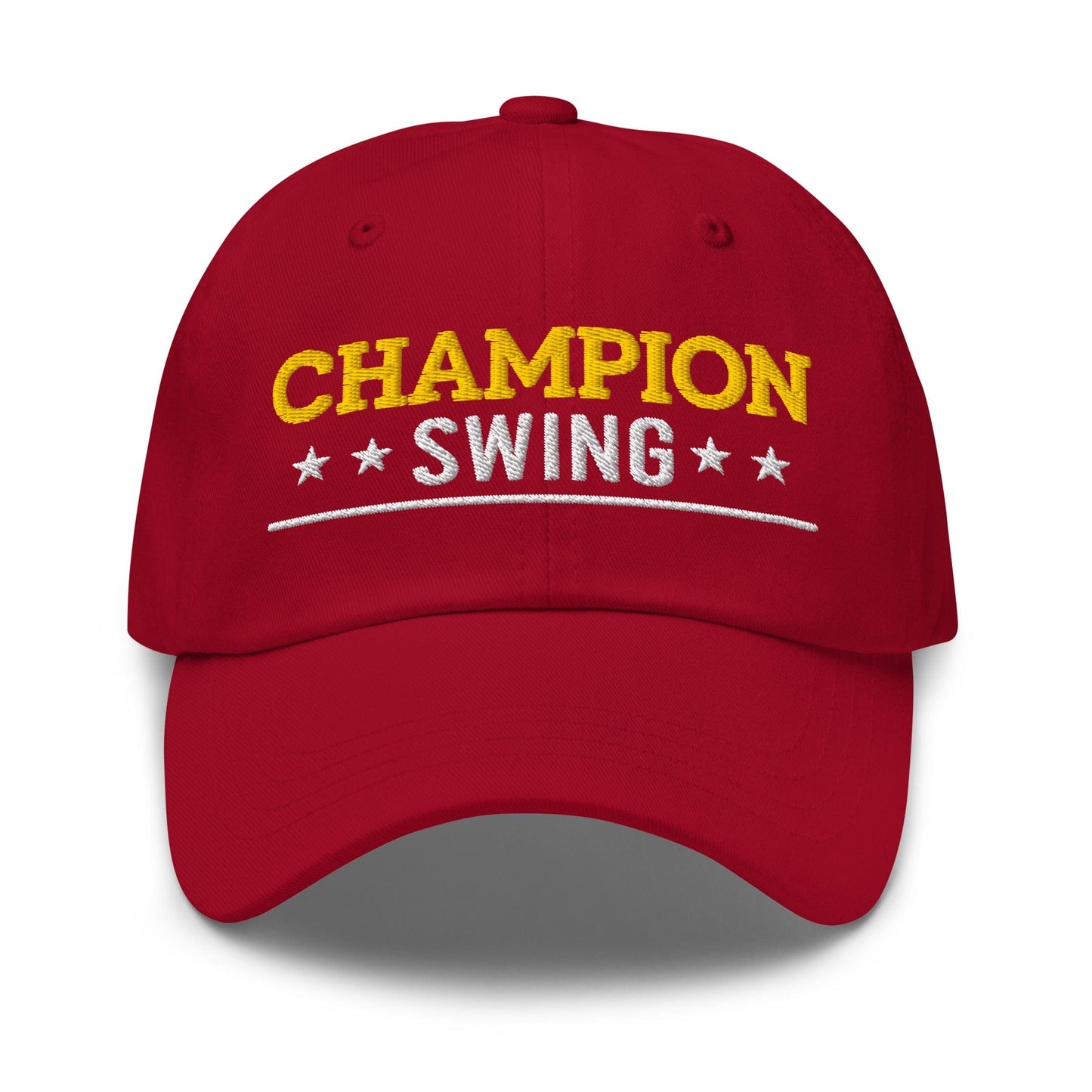 Champion Swing Star-Studded Fun Embroidered Golf Cap - Funny Golf Tee by Swing Epic