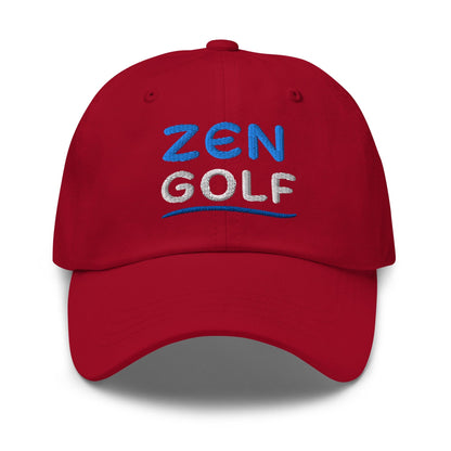 Zen Golf Embroidered Golf Cap - Funny Golf Tee by Swing Epic