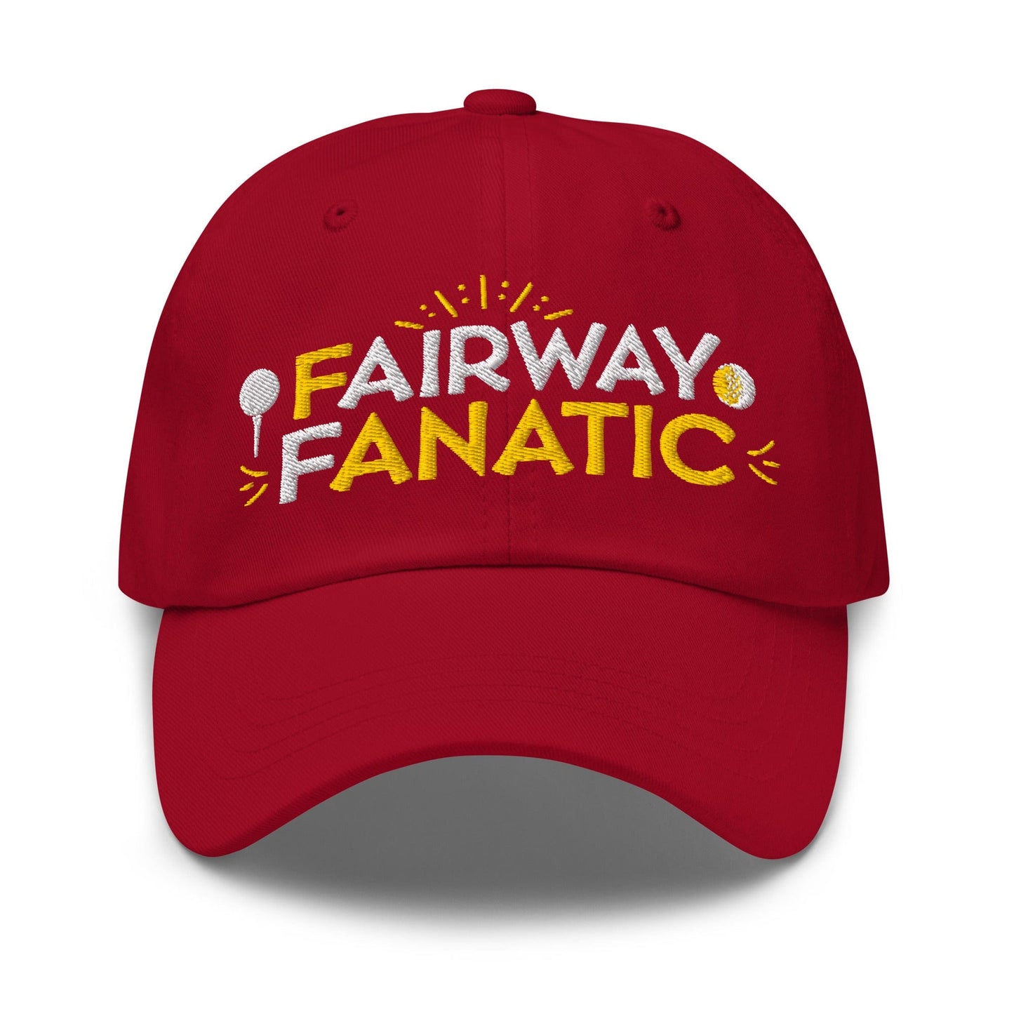 Fairway Fanatic Embroidered Golf Cap - Funny Golf Tee by Swing Epic