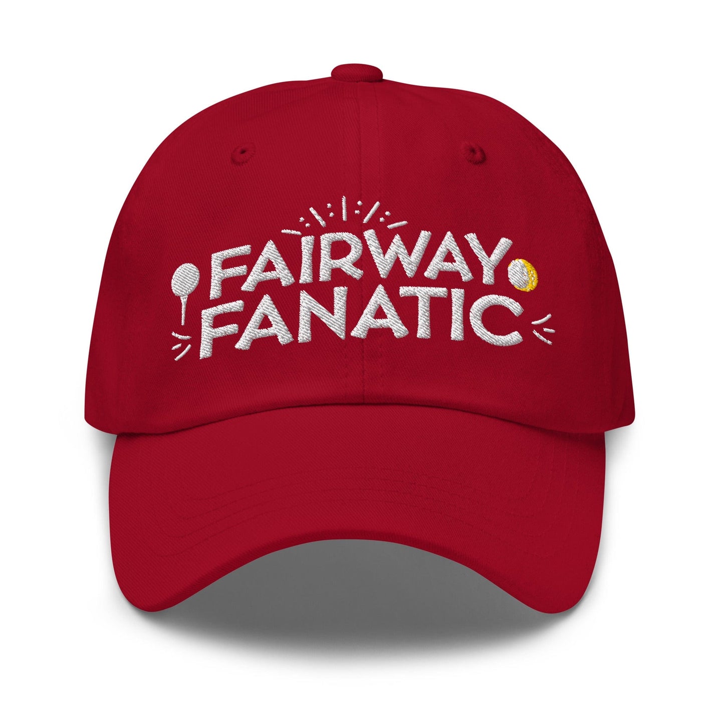 Fairway Fanatic Embroidered Golf Cap - Funny Golf Tee by Swing Epic