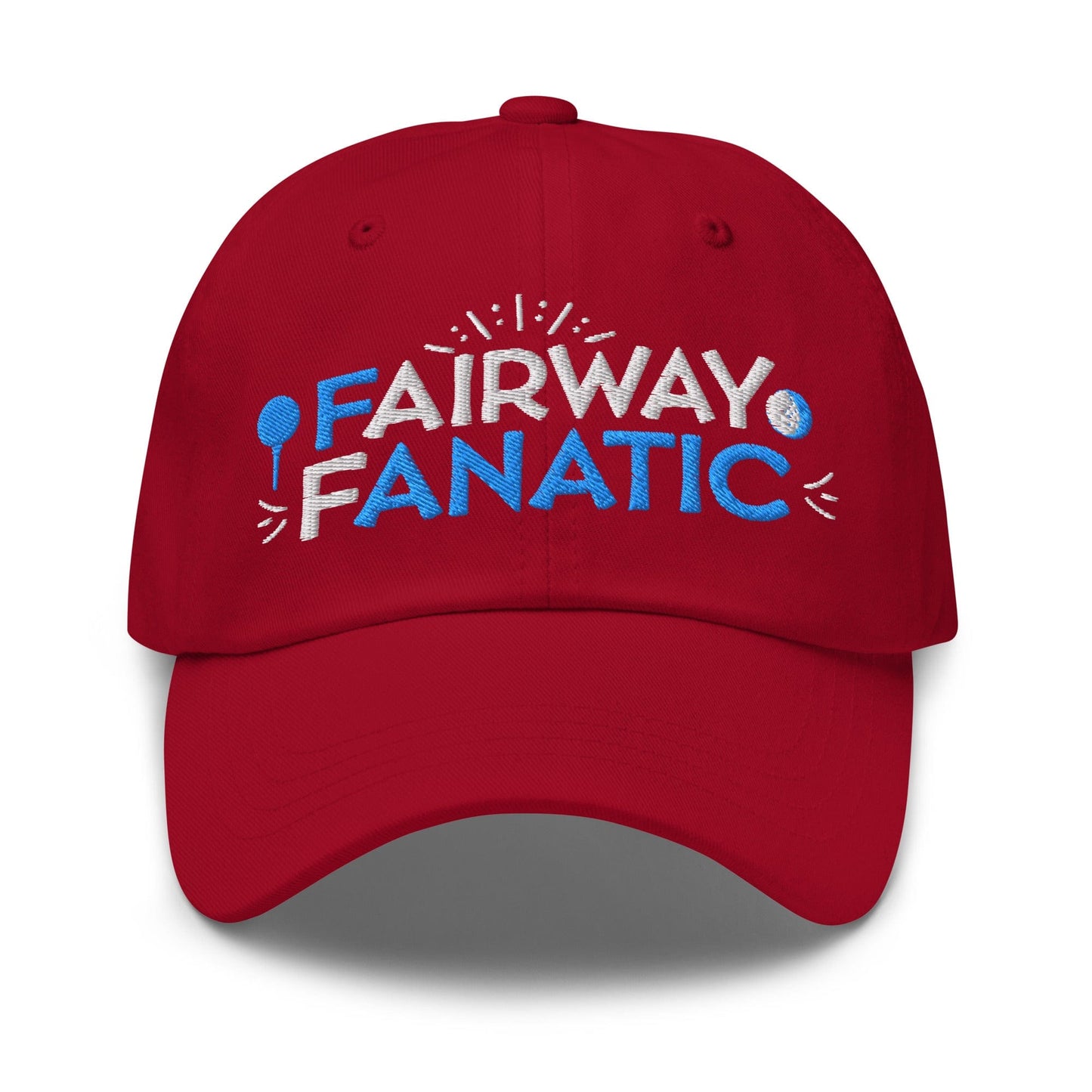 Fairway Fanatic Embroidered Golf Cap - Funny Golf Tee by Swing Epic