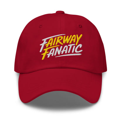 Fairway Fanatic Embroidered Golf Cap - Funny Golf Tee by Swing Epic