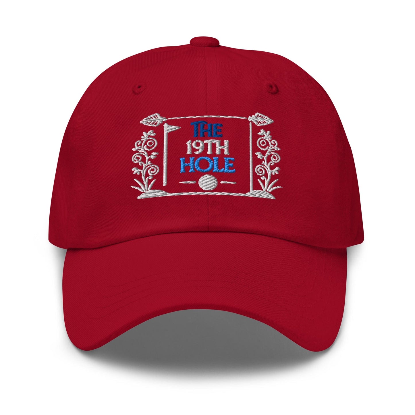 The 19th Hole Fun Embroidered Golf Cap - Funny Golf Tee by Swing Epic